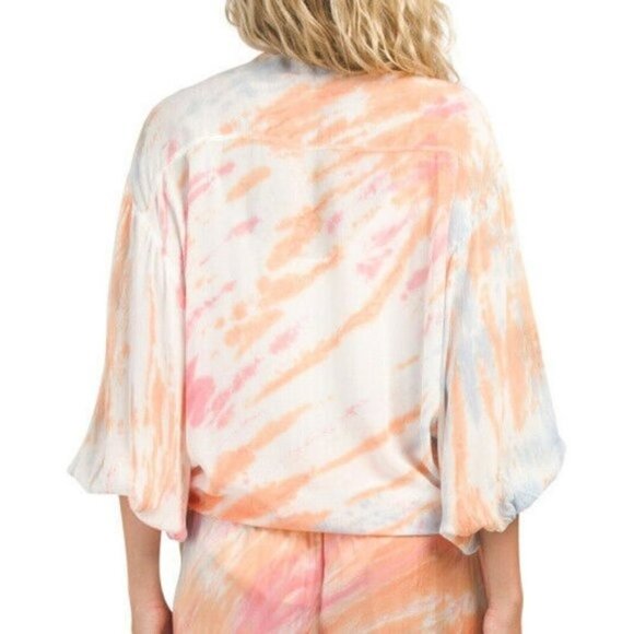 Young Fabulous & Broke Carmen Tie-Dye Crop Top – Size Small – New - Picture 3 of 3